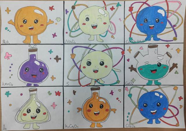 12月18日化工学院团委开展“化学与艺术的融合——创意绘‘化’大赛”4